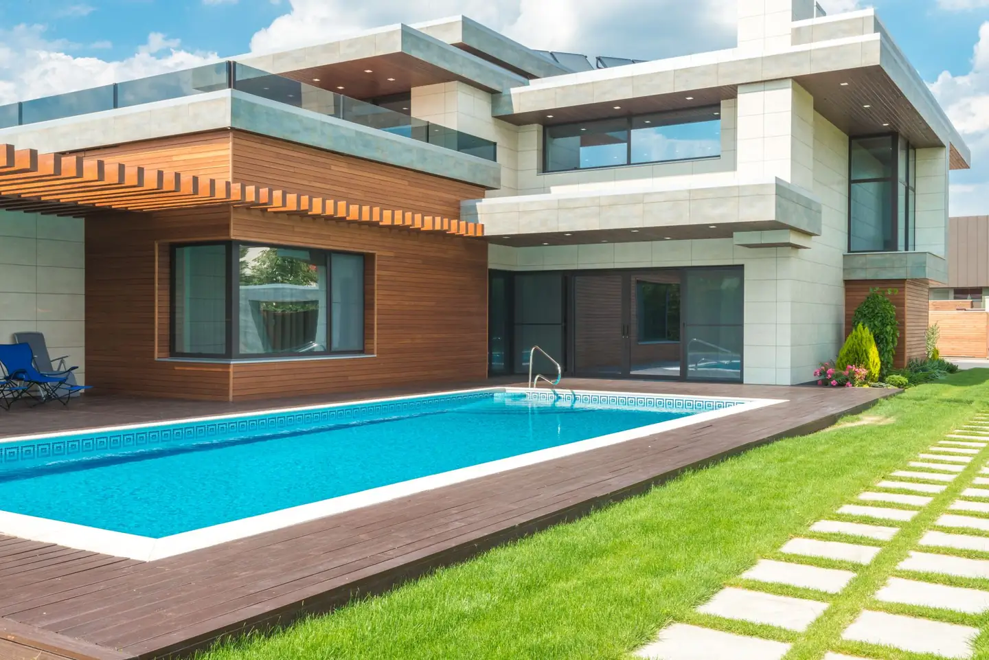 Swimming pool built in Woolbrook, NSW